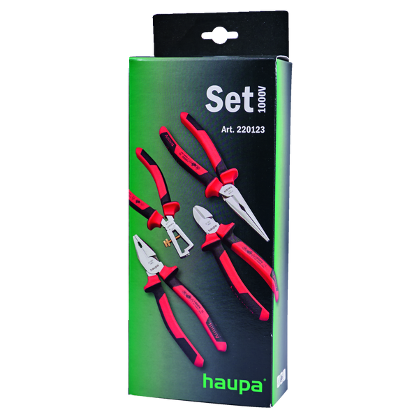 Pliers set 4 pieces VDE 1000V 2C handle image 1