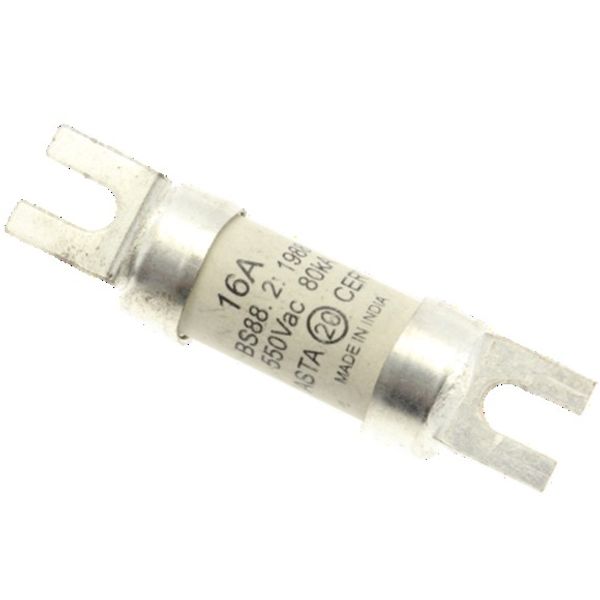 Fuse-link, LV, 16 A, AC 550 V, BS88/A1, 14 x 55 mm, gL/gG, BS image 4