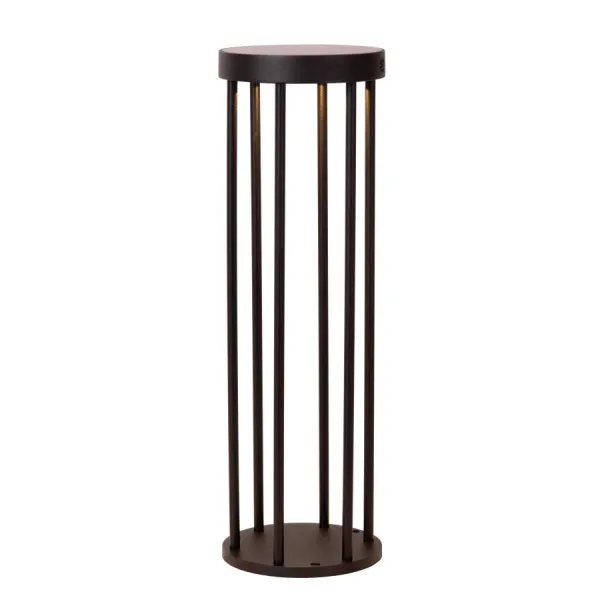 Lucide JACKSON - Pedestal lamp - Ø 16 cm - LED Dim. - 1x2W 2850K/3150K - IP65 - Black image 1