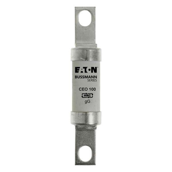 Fuse-link, LV, 100 A, AC 500 V, BS88/A4, 25 x 110 mm, gL/gG, BS image 14