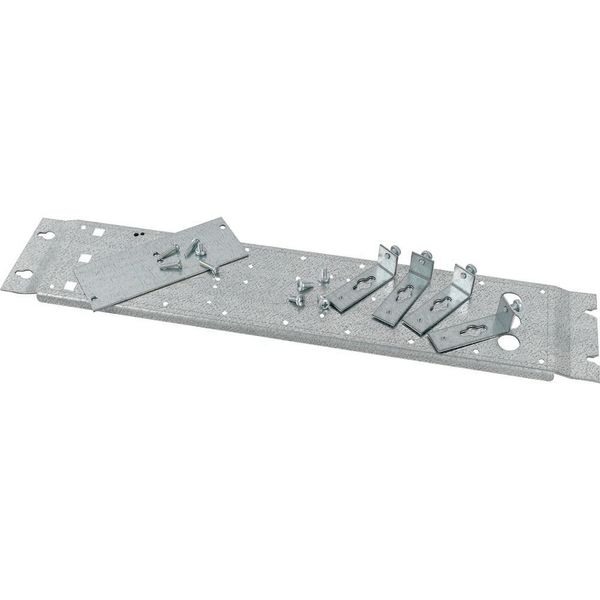 Mounting plate, +mounting kit, for NZM1, horizontal, 4p, HxW=150x425mm image 4