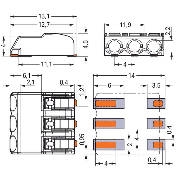 SMD PCB terminal block image 3