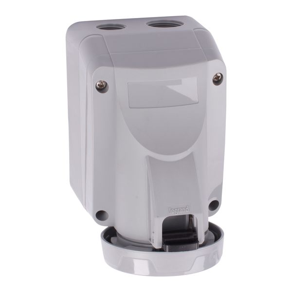 SURFACE MOUNTING SOCKET 16A 3P+E 480/500V IP67 image 1