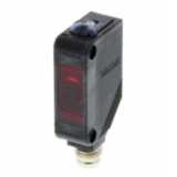 Photoelectric sensor, rectangular housing, red LED, through-beam, rece image 3