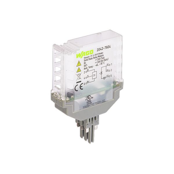 Solid-state relay module Nominal input voltage: 24 VDC Output voltage image 2