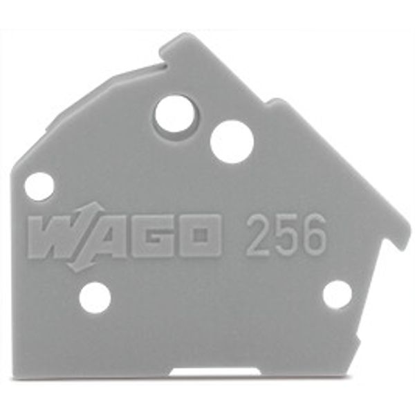 End plate snap-fit type 1 mm thick light green image 3