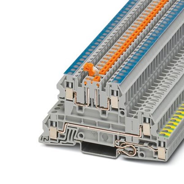 UTI 2,5-PE/L/NTB - Installation ground terminal block image 1