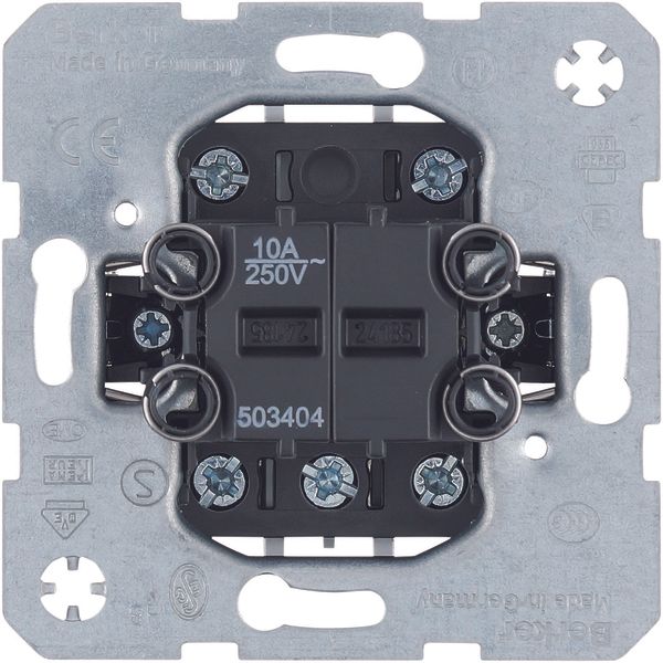 Group push-button, 4NO contacts, comm. input terminal, neut. pos., lig image 1