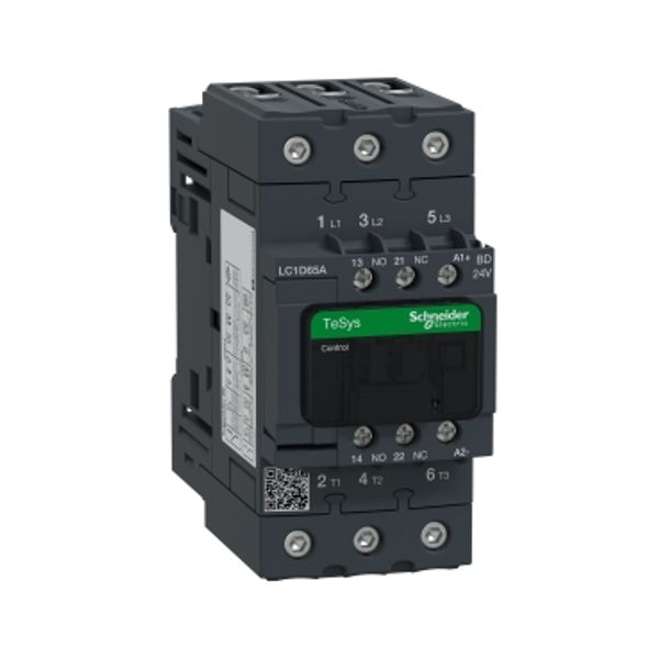 TeSys Deca contactor - 3P(3 NO) - AC-3/AC-3e - = 440 V 65 A - 24 V DC standard coil image 5