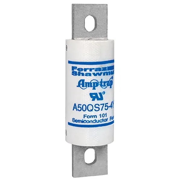 High Speed Fuse Amp-Trap® A50QS 500VAC 500VDC 75A Blade 4Y image 1