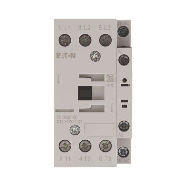 Contactor, 3 pole, 380 V 400 V 15 kW, 1 NC, 110 V 50 Hz, 120 V 60 Hz, AC operation, Screw terminals image 8