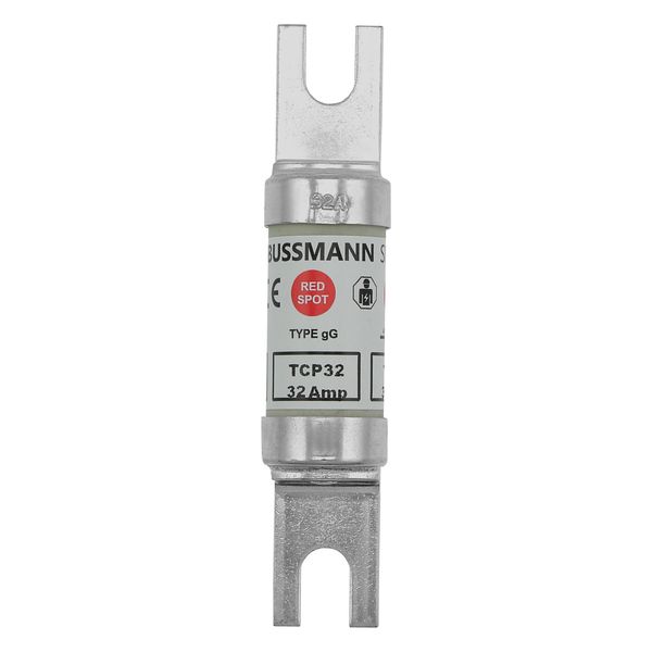 Fuse-link, low voltage, 32 A, AC 660 V, DC 460 V, BS88/A4, 26 x 110 mm, gL/gG, BS image 16