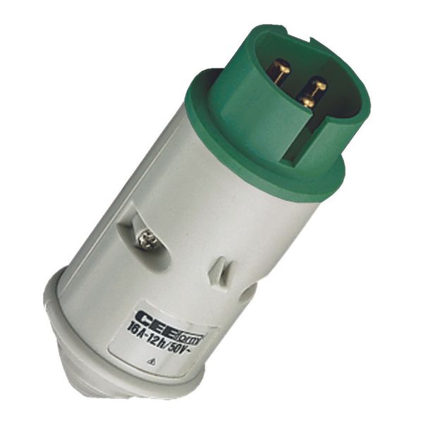 Mennekes Plug, 32A3p4h, low voltage, IP44 651A image 1