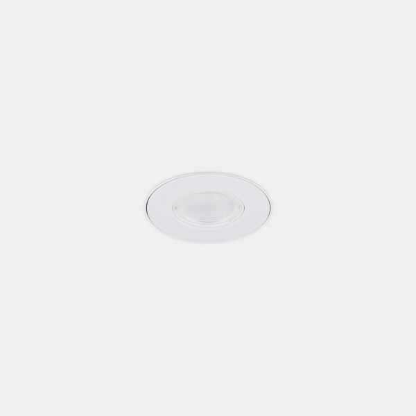 Downlight Sia Lens Square Trimless 17.7W LED warm-white 3000K CRI 80 90º DALI-2 Trimless/White IP54 1826lm image 1