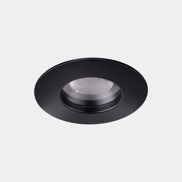 Downlight Play IP65 Round Fixed 6.4W LED neutral-white 4000K CRI 90 14.7º PHASE CUT Black IP65 566lm image 1