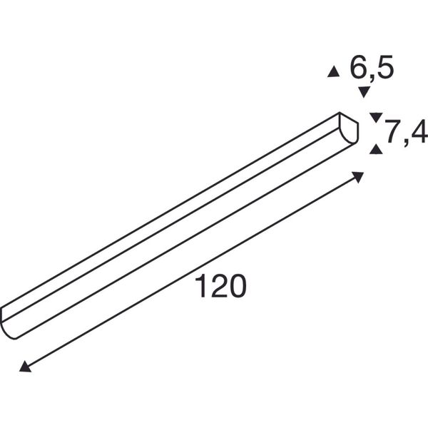 BENA LED 120 Ceiling luminaire, white, 4000K image 2