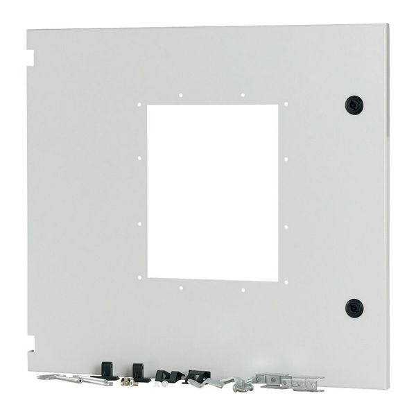 Front door for IZMX16, fixed, HxW=550x600mm, IP55, grey image 5