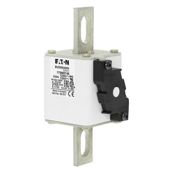 Fuse-link, high speed, 700 A, AC 1100 V, size 2, 61 x 77 x 160 mm, aR, IEC, UL, single indicator image 5