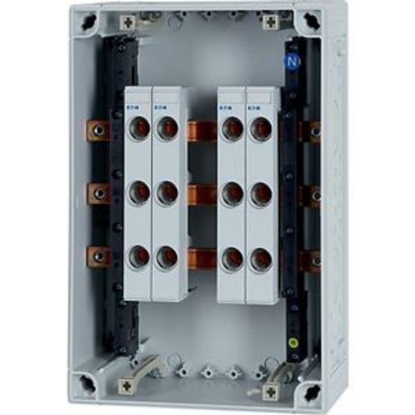 D02 enclosure with 4x D02-Slide-Fuse-Base, MB 250A, 3-pole image 9