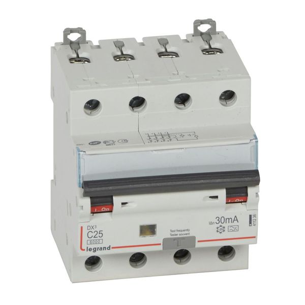 RCBO - DX³ 6000 -10 kA -4P-400 V~ -25 A -30 mA -A type image 2