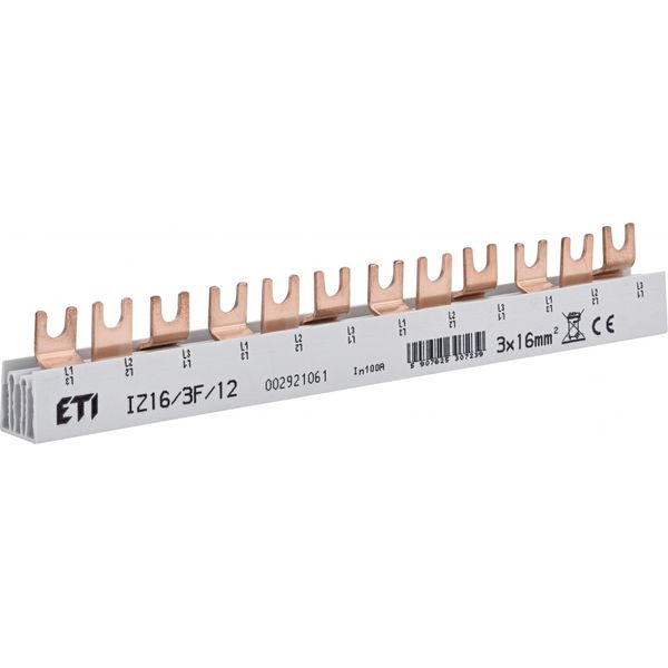 Insulated busbar, IZ16/3F/12 image 1