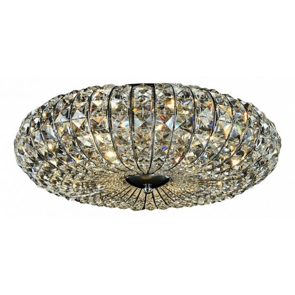 Modern Broche Chandelier Nickel image 3