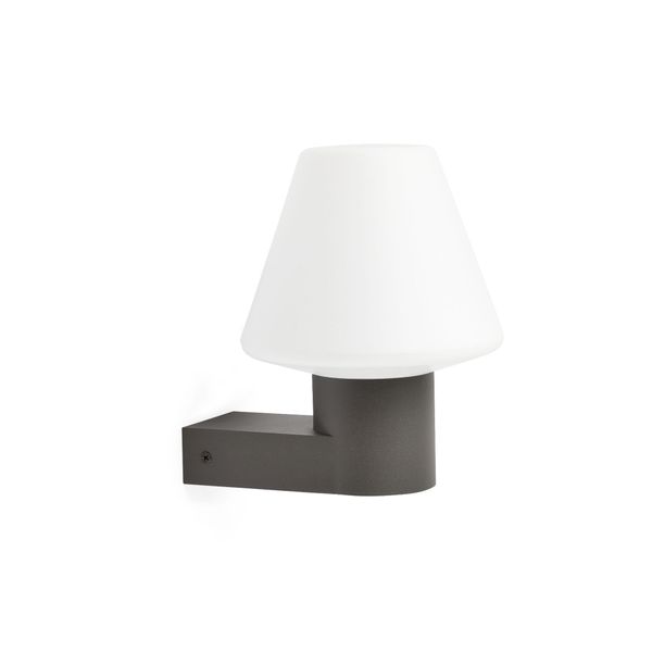 MISTU DARK GREY WALL LAMP 1XE27 MAX 15W image 1