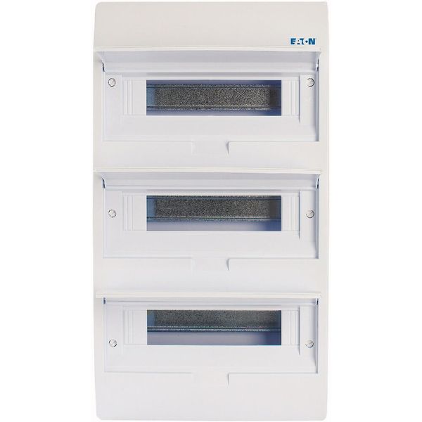 ECO Compact distribution board, surface mounted, 3-rows, 12 MU, IP40 image 4