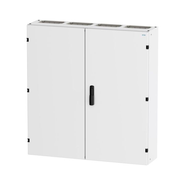 Wall-mounted enclosure EMC2 empty, IP55, protection class II, HxWxD=1100x1050x270mm, white (RAL 9016) image 6