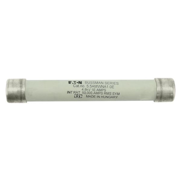 VT fuse-link, medium voltage, 1 A, AC 5.5 kV, 142 x 20.6 mm, back-up, BS, IEC, US, 1E image 12