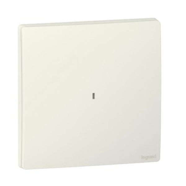 Mallia Senses - 1 gang wireless switch - Matt White image 1