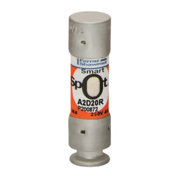 Fuse A2D-R Class RK1 Time-Delay 250VAC 250VDC 20A Ferrule SmartSpot® image 1