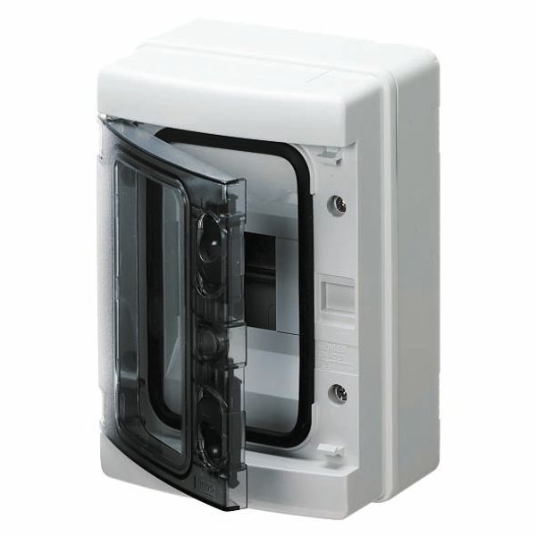 RESIDENTIAL SURFACE-MOUNTING ENCLOSURE 8 MODULES IP65 WITH TERMINAL BLOCK image 2