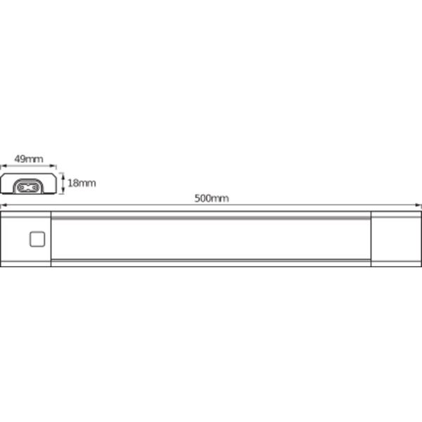 Linear LED Slim 500mm image 7