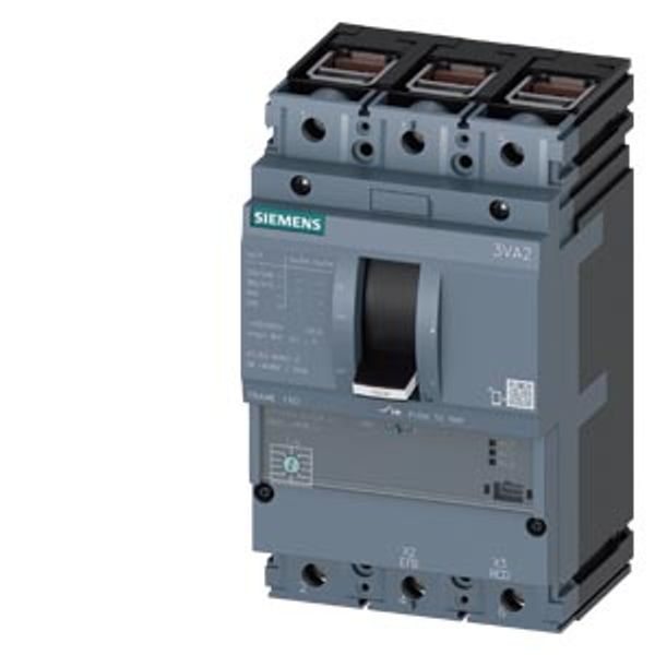 circuit breaker 3VA2 IEC Frame 160 breaking capacity class H Icu=85 kA @ 415 V image 1