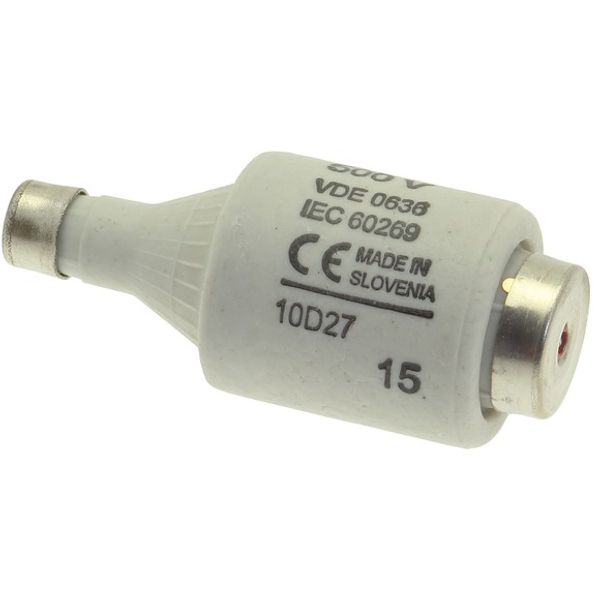 Fuse-link, LV, 10 A, AC 500 V, D2, gL/gG, IEC, time-delay image 4