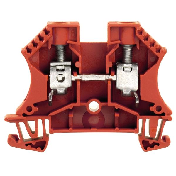 Feed-through terminal block, Screw connection, 10 mm², 1000 V, 57 A, N image 1