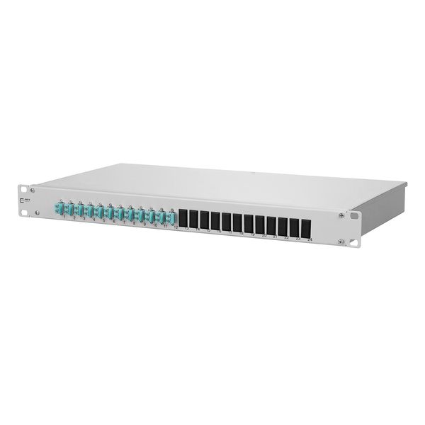 OpDAT fix patch panel splice 12xLC-Duplex OM3 image 2