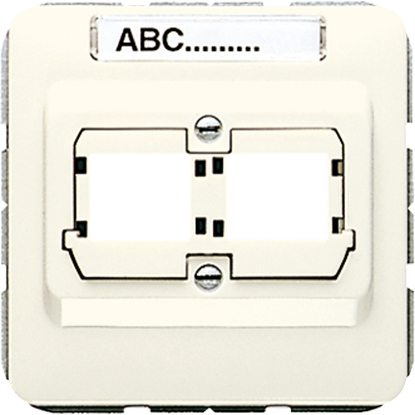 Centre plate for modular jack sockets 569-21ACS image 1