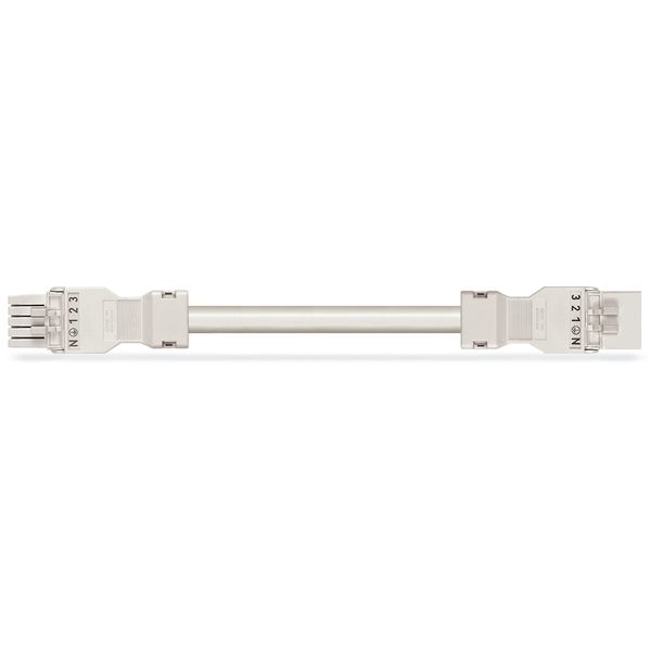 pre-assembled interconnecting cable Eca Socket/plug white image 4