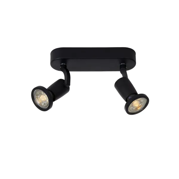 JASTER LED Spot 2xGU10/5W incl 350LM Black image 1