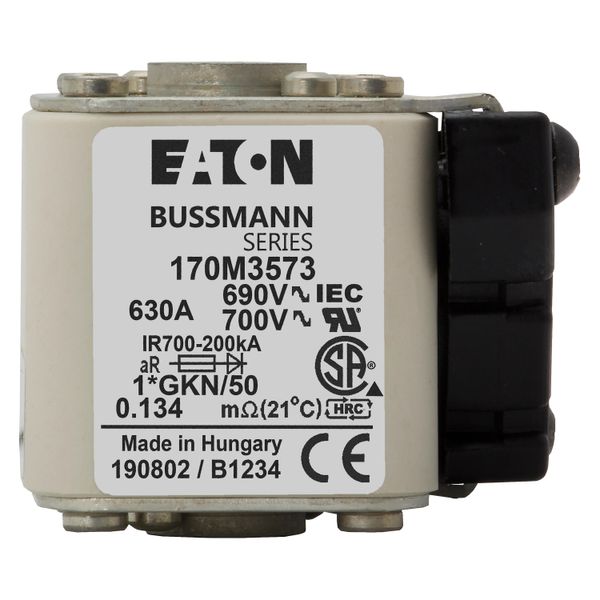 FUSE 630A HS 690V 1*GKN/50 AR UC image 23