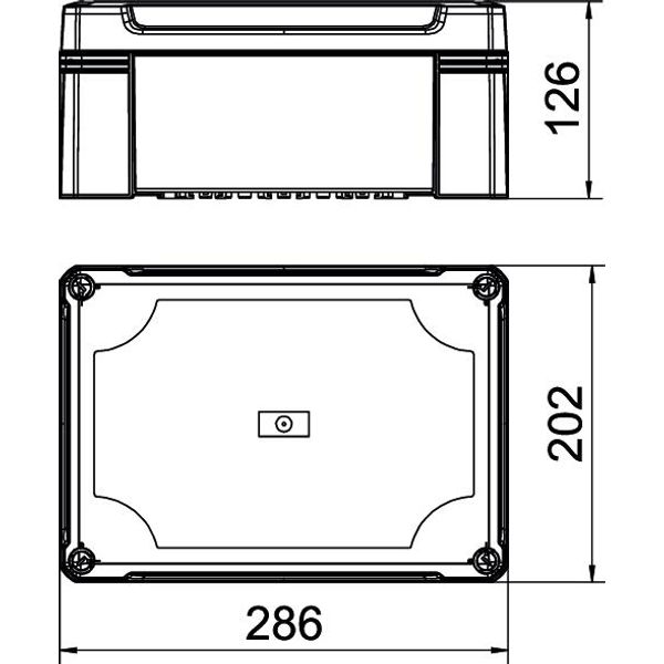 X25C SW Empty Enclosure  286x202x125 image 2