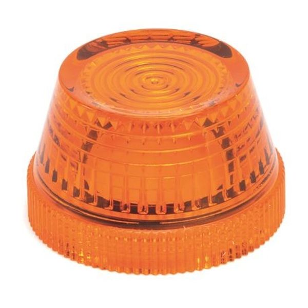 Allen-Bradley 800T-N26A Cap, 30mm Push Button, Amber, Plastic, Pilot Light, Replacement image 1