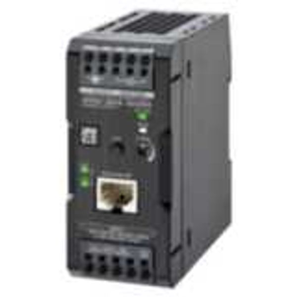 Book type power supply, 30 W, 5 VDC, 5 A, DIN rail mounting, Push-in t image 2