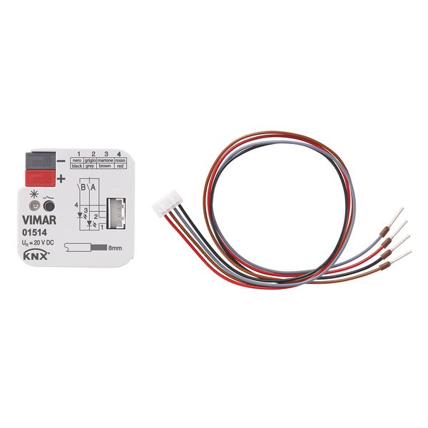 2 inputs/outputs interface LED KNX image 1