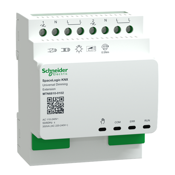 SpaceLogic KNX Universal Dimming, Extension 2 channel image 3