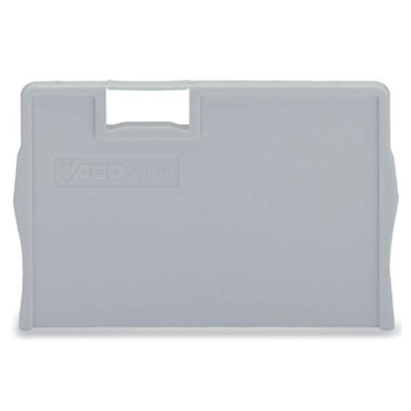 Seperator plate 2 mm thick oversized gray image 3