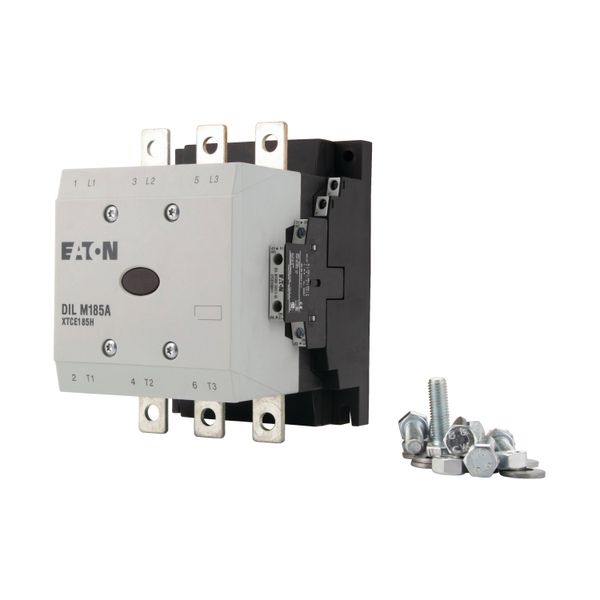 Contactor, 380 V 400 V 90 kW, 2 N/O, 2 NC, RDC 24: 24 - 27 V DC, DC operation, Screw connection image 9