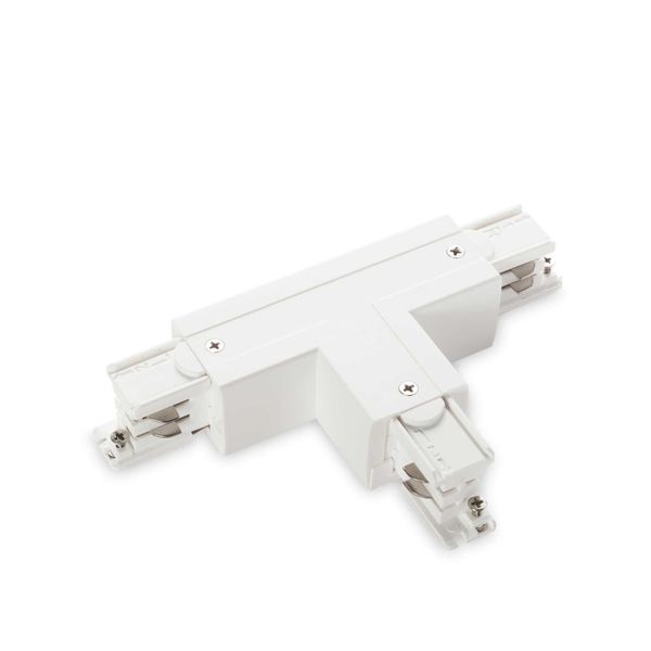 LINK TRIMLESS T-CONNECTOR LEFT ON-OFF WH image 1